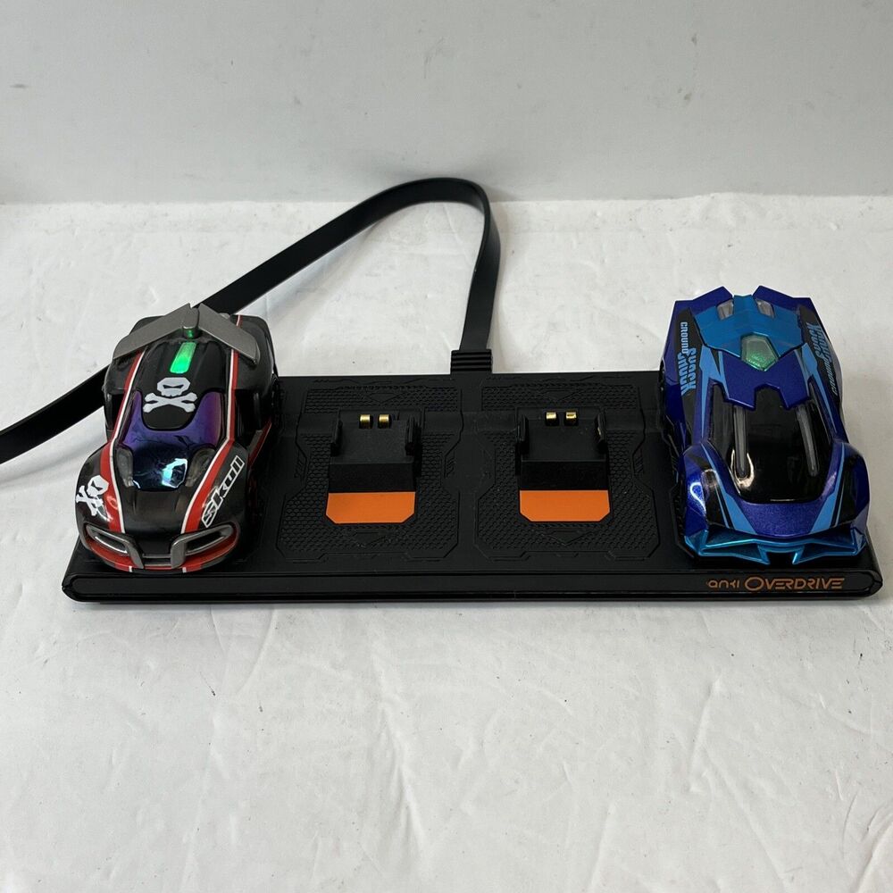 Anki Overdrive Cars Lot GroundShock and Skull Cars & Charger